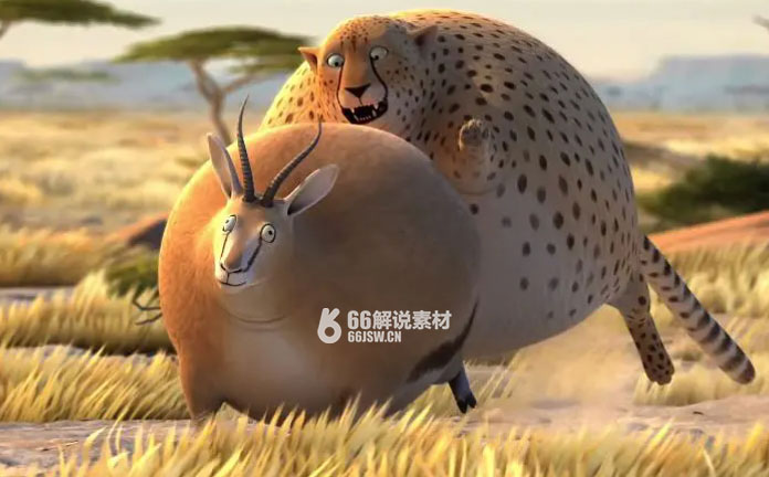 喜剧动画电影《如果动物界都是胖子》解说文案