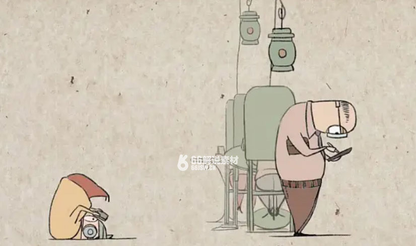 讽刺短片《低头人生》电影解说文案