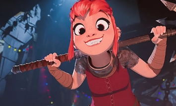 电影《怪物少女妮莫娜》解说文案